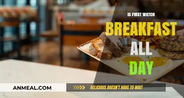 Does First Watch Serve Breakfast All Day? Menu Hours Explained