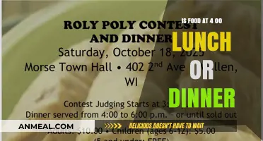 Is 4 PM Lunch or Dinner? Decoding the Meal Time Dilemma