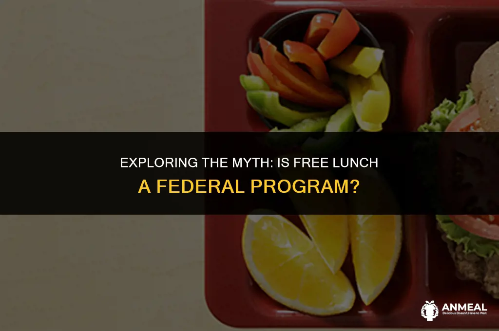 is free lunch a federal program