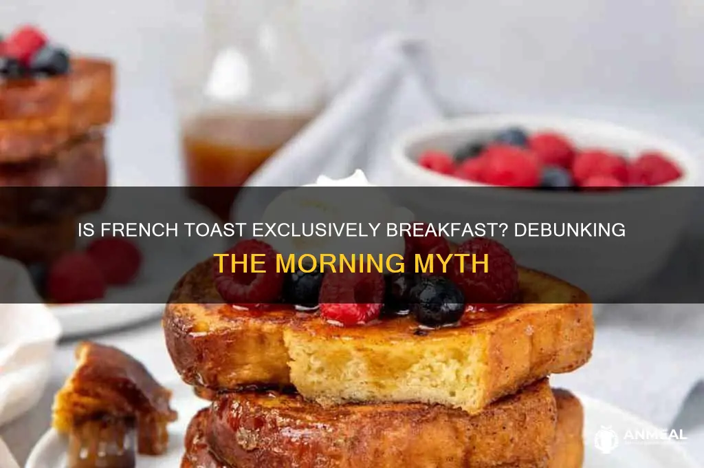 is french toast a breakfast food
