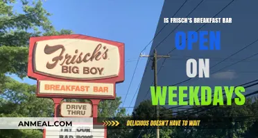Frisch's Breakfast Bar: Weekday Hours and More