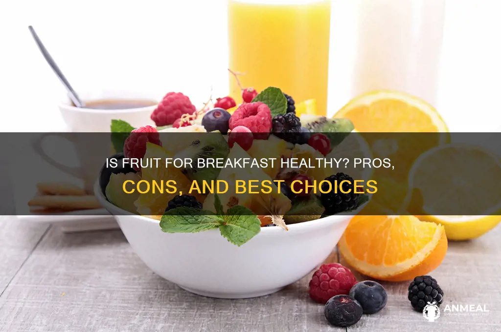 is fruit breakfast