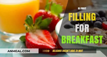 Is Fruit Filling for Breakfast? Nutrition, Satiety, and Healthy Choices