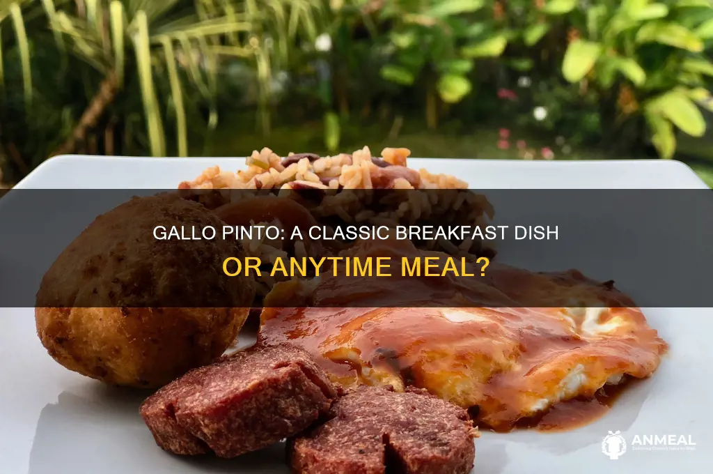 is gallo pinto a breakfast