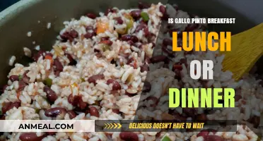 Gallo Pinto: Breakfast, Lunch, or Dinner? Unraveling the Meal Mystery
