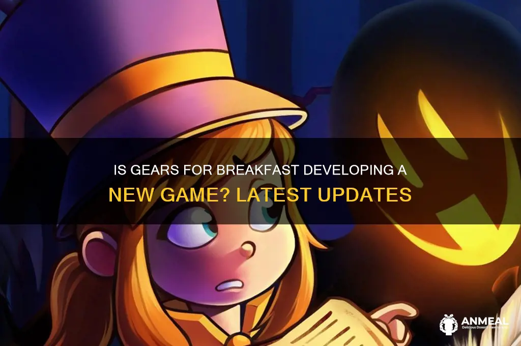 is gears for breakfast making another game