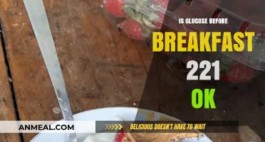 Is 221 Glucose Before Breakfast Normal or Cause for Concern?