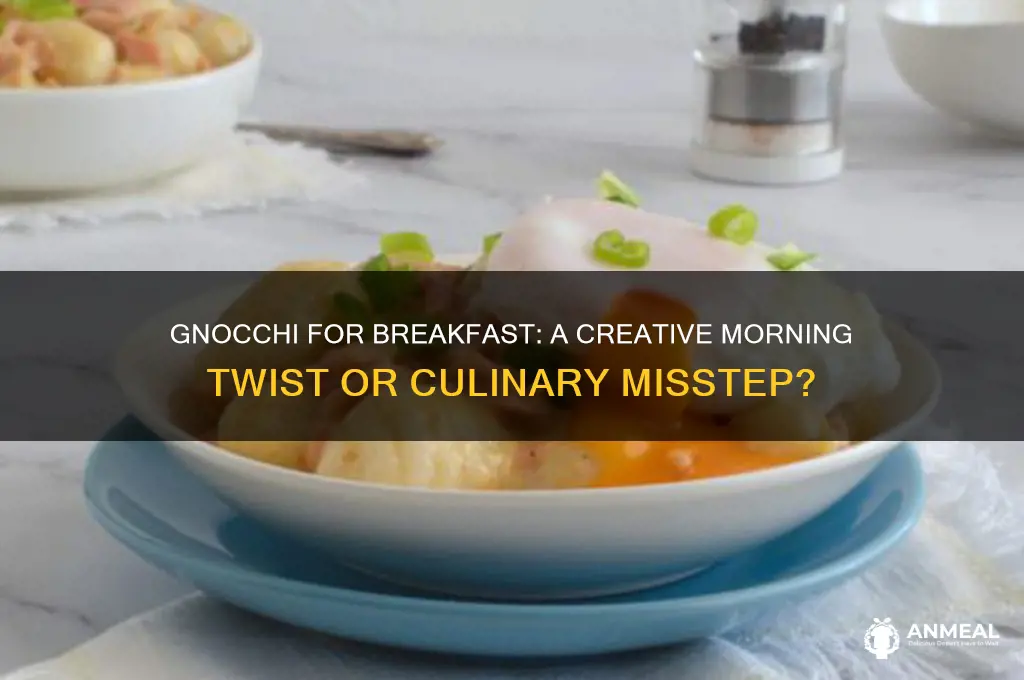 is gnocchi a breakfast