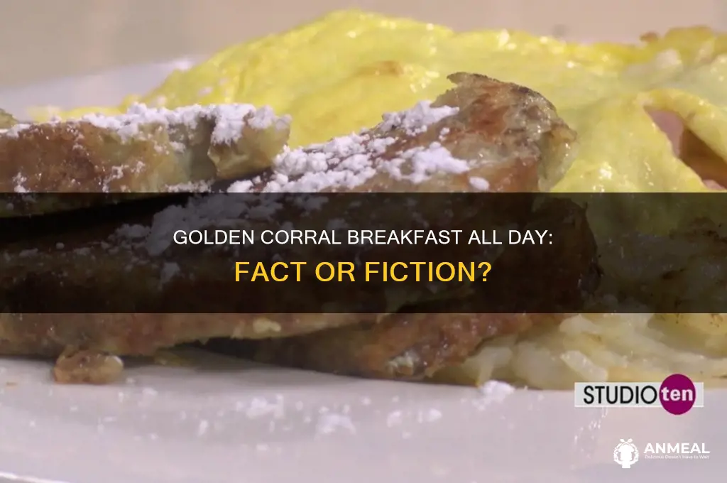 is golden corral breakfast all day