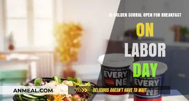 Golden Corral Labor Day Breakfast Hours: Open or Closed?