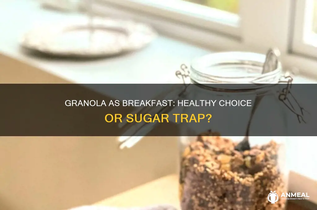 is granala a heslthy breakfast