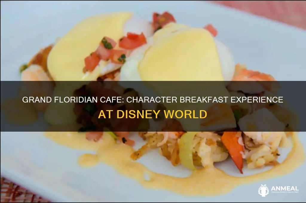 is grand floridian cafe a character breakfast