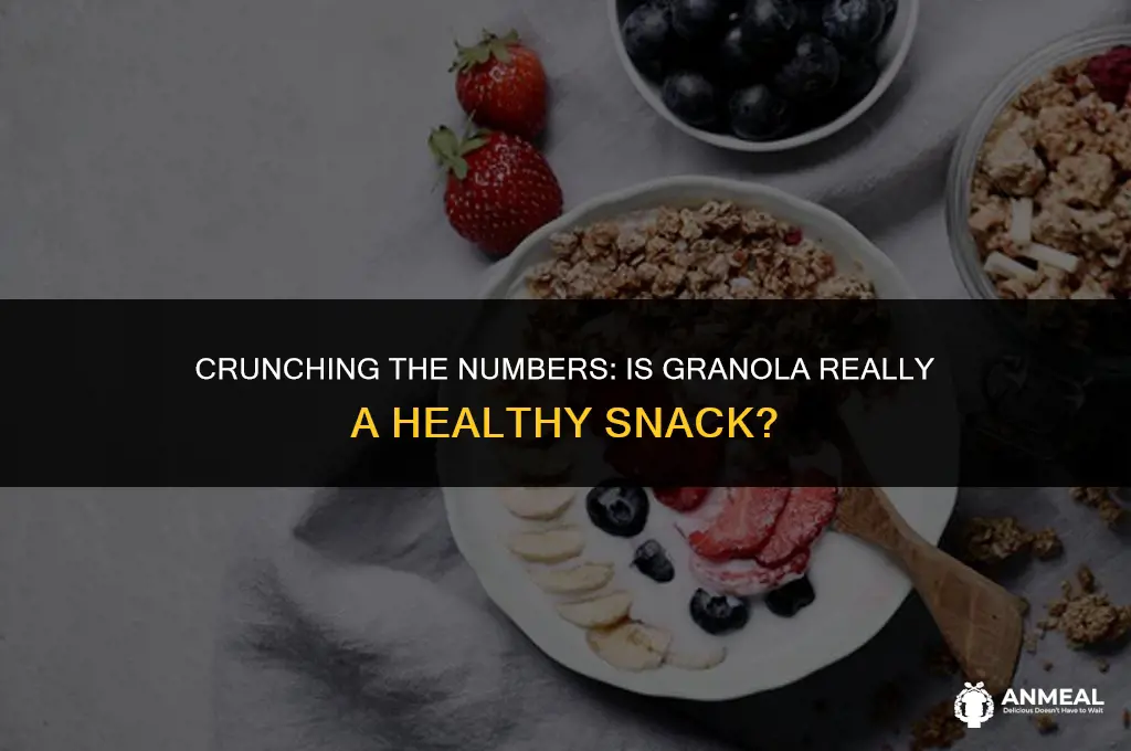 is granola a healthy snack