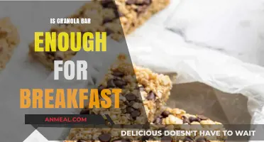 Granola Bars for Breakfast: Healthy Start or Just a Snack?