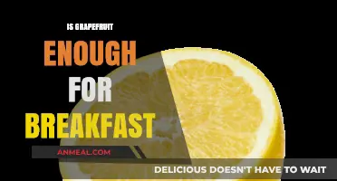 Grapefruit for Breakfast: Is It Enough to Fuel Your Morning?