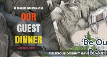 Is Gratuity Included at Be Our Guest Dinner? A Guide