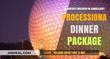 Candlelight Processional Dinner Package: Gratuity Included or Extra Cost?