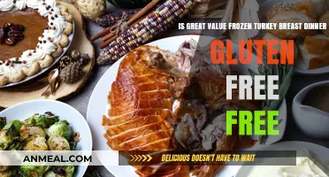 Is Great Value Frozen Turkey Breast Dinner Gluten-Free?