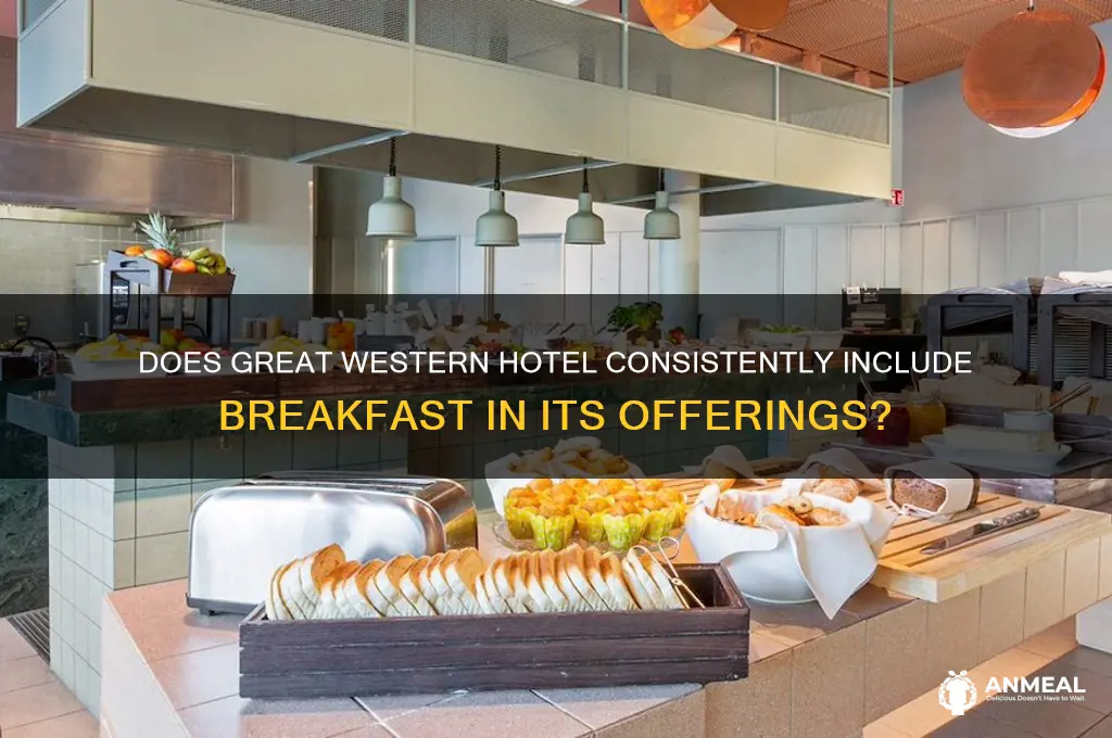 is great western hotel always with breakfast