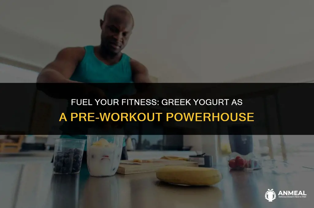 is greek yogurt a good pre workout snack