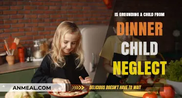 Grounding a Child from Dinner: Neglect or Discipline?