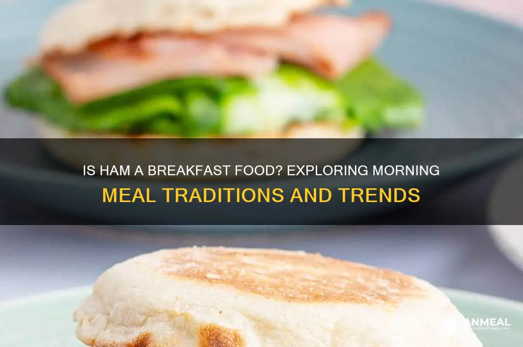 is ham a breakfast food