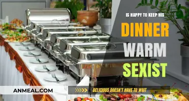 Is Keeping Dinner Warm a Sexist Act or Thoughtful Gesture?
