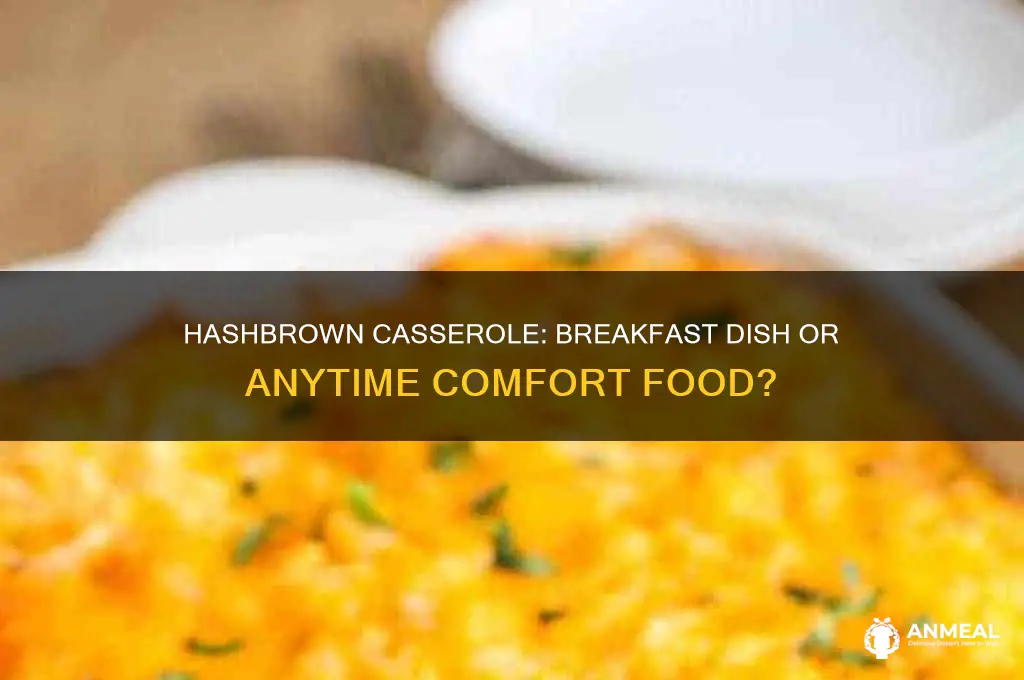 is hashbrown casserole a breakfast food