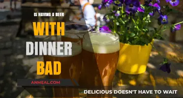 Is Beer with Dinner Healthy? Debunking Myths and Facts