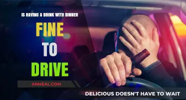 One Drink with Dinner: Safe to Drive or Risky Choice?