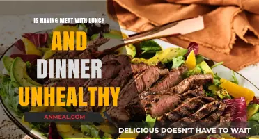 Meat at Lunch and Dinner: Healthy Habit or Hidden Risk?