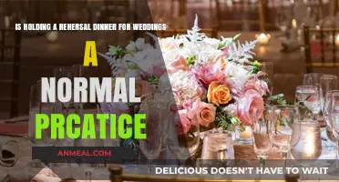 Is a Rehearsal Dinner Necessary for Modern Weddings?