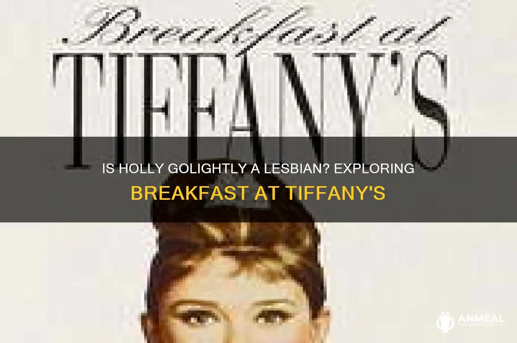 is holly a lesbian in breakfast at tiffany