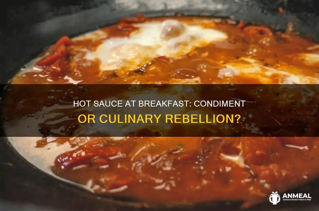 is hot sauce a breakfast condiment