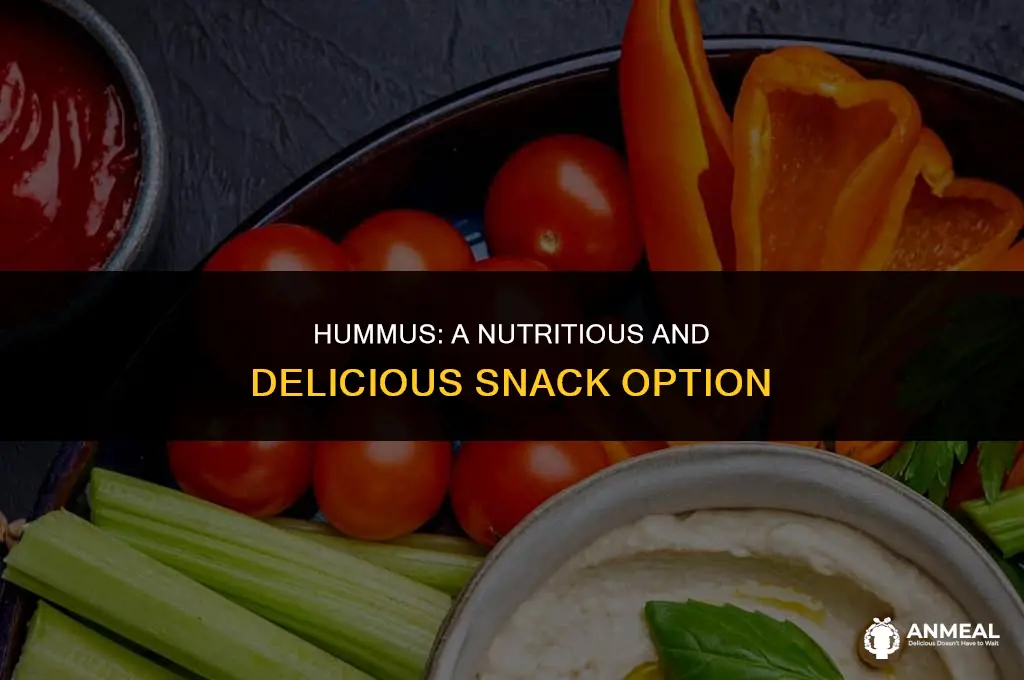 is hummus a healthy snack
