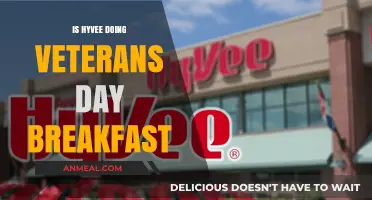 Hy-Vee's Veterans Day Breakfast: Honoring Heroes with a Free Meal