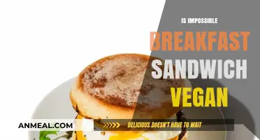 Is the Impossible Breakfast Sandwich Vegan? A Detailed Analysis