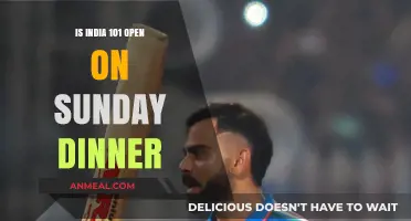 Is India 101 Open for Sunday Dinner? Find Out Here!