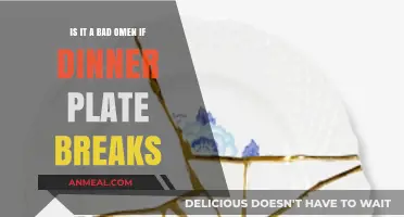 Broken Dinner Plate: Superstition or Just an Accident?