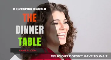 Dinner Table Debates: When Does Discussion Cross the Line?