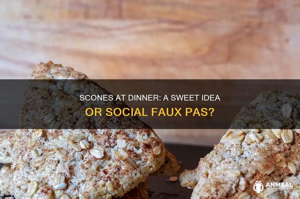 is it appropriate to bring scones to a dinner