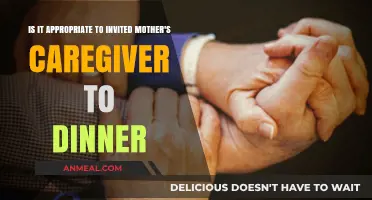 Inviting Mom's Caregiver to Dinner: Etiquette and Thoughtful Considerations