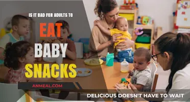 Exploring the Effects of Adult Consumption of Baby Snacks