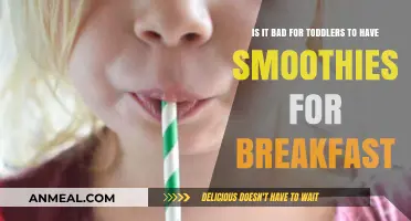 Smoothies for Toddlers: Healthy Breakfast Choice or Hidden Pitfall?