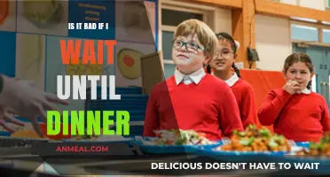 Is Waiting Until Dinner to Eat Healthy or Harmful?