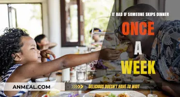 Skipping Dinner Weekly: Healthy Habit or Harmful Practice?