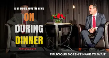 Dinner and News: A Harmful Habit or Harmless Background?