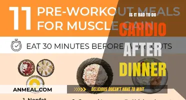 Cardio After Dinner: Healthy Habit or Digestive Dilemma?
