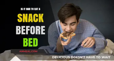 Snacking Before Bed: A Nutritional Nightmare or Harmless Habit?