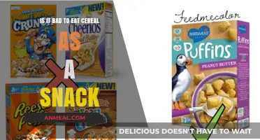 Crunch Time: Is Cereal a Healthy Snack Option?